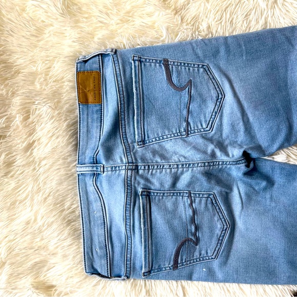 American Eagle Light Wash Jeggings, Super Stretch, Size: 2, GUC! - Picture 5 of 11